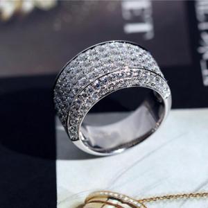 4.00TCW Moissanite Diamond Engagement Wedding <b>Ring</b> Luxury Custom 925 Sterling <b>Silver</b> Gold Finish Bling Iced <b>Men's</b> Bling <b>Ring</b> - Product Image 4