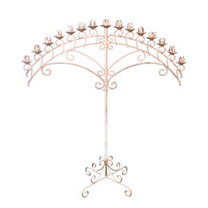 เชิงเทียนโลหะและเชิงเทียนแบบตั้งผลิตภัณฑ์สำหรับตกแต่งสำหรับงานแต่งงานใช้ตกแต่งงานปาร์ตี้บ้านห้องรับประทานอาหาร - Product Image 3