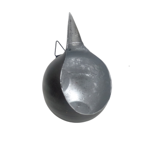 Bandeja redonda para servir de diseño único, bandeja para servir de hierro de Color gris para el hogar, restaurante y decoración de bodas - Product Image 2