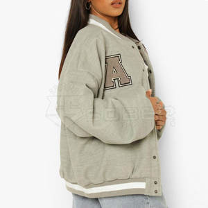 แจ็กเก็ตผ้าแคนวาสสำหรับผู้หญิง, เสื้อแจ็กเก็ตฤดูหนาวถัก100% เข้ารูปปกตั้งระบายอากาศได้ผ้าแคนวาสสำหรับผู้หญิง - Product Image 5