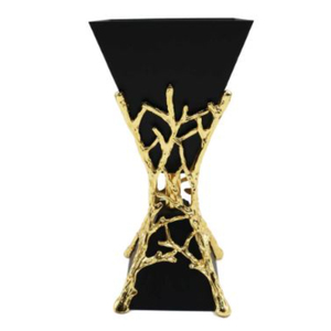 Brûleur de parfum de bureau Bakhoor Design fantaisie Porte-diffuseur de parfum Bakhoor en métal noir pour anniversaire et occasions spéciales - Product Image 2