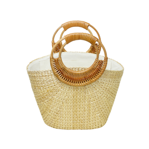 VENTA CALIENTE Viajes Eco-Chic: Bolsos de jacinto de agua para sus viajes Exportar desde Vietnam - Product Image 1