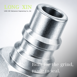 Acoplador Rápido de Acero Mecanizado CNC de Precisión, Forma Hexagonal, Galvanizado en Zinc, Hecho a Medida para la Industria Robótica. JHI-812PP - Product Image 5