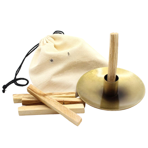 Soporte de latón Palo Santo de alta calidad, soporte de quemador de incienso de diseño largo para incienso de palo para SALA DE Yoga, Altar, regalo religioso - Product Image 3