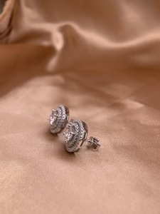 ต่างหูเพชรโมอิสใสเกรดสูงน้ำหนักเบาประดับเพชรที่มีความเงางามสวมใส่สบายเหมาะสำหรับเครื่องประดับที่ใช้งานเป็นเวลานาน - Product Image 5