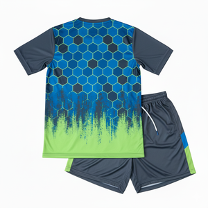 Maillot de football de haute qualité en gros, maillot de football de France, respirant, léger, manches courtes, 100% polyester - Product Image 2