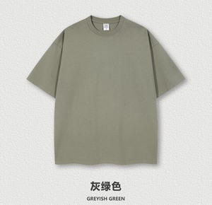 Venta al por mayor de alta calidad de encargo de gran tamaño de impresión Camiseta 100% algodón de moda Hip Hop hombres camiseta para hombres DDP envío - Product Image 5