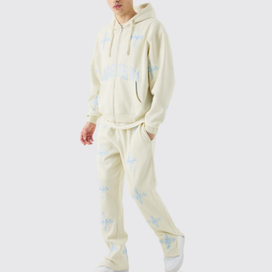 Nouveau Style 2025 Concevez votre propre survêtement à fermeture éclair OEM Service survêtement meilleure vente survêtement à fermeture éclair - Product Image 1