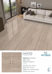 Venta al por mayor 60x60 brillante interior cerámica piso fabricante y exportador mármol sala de estar azulejo de porcelana esmaltada - Product Image 6