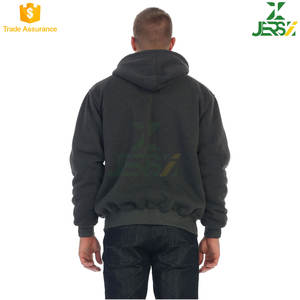 OEM Men's Winter Streetwear <b>Sherpa</b> <b>Hoodie</b> Custom Warm Unisex Thick Two Pockets Printed Polyester/Cotton Fleece Pullover - Product Image 5