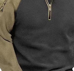 Jersey de poliéster y algodón de alta calidad, ropa de calle de talla grande, sudaderas con capucha sólidas con logotipo personalizado, sudaderas con capucha para hombre - Product Image 4