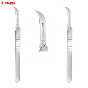 Nouvelles lames de scalpel chirurgical dentaire UK PAK, conception OEM, manuelles, certifiées CE, vente chaude, prix bas - Product Image 2