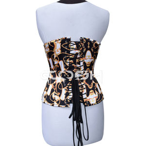 Corset à imprimé chaîne baroque - Product Image 6