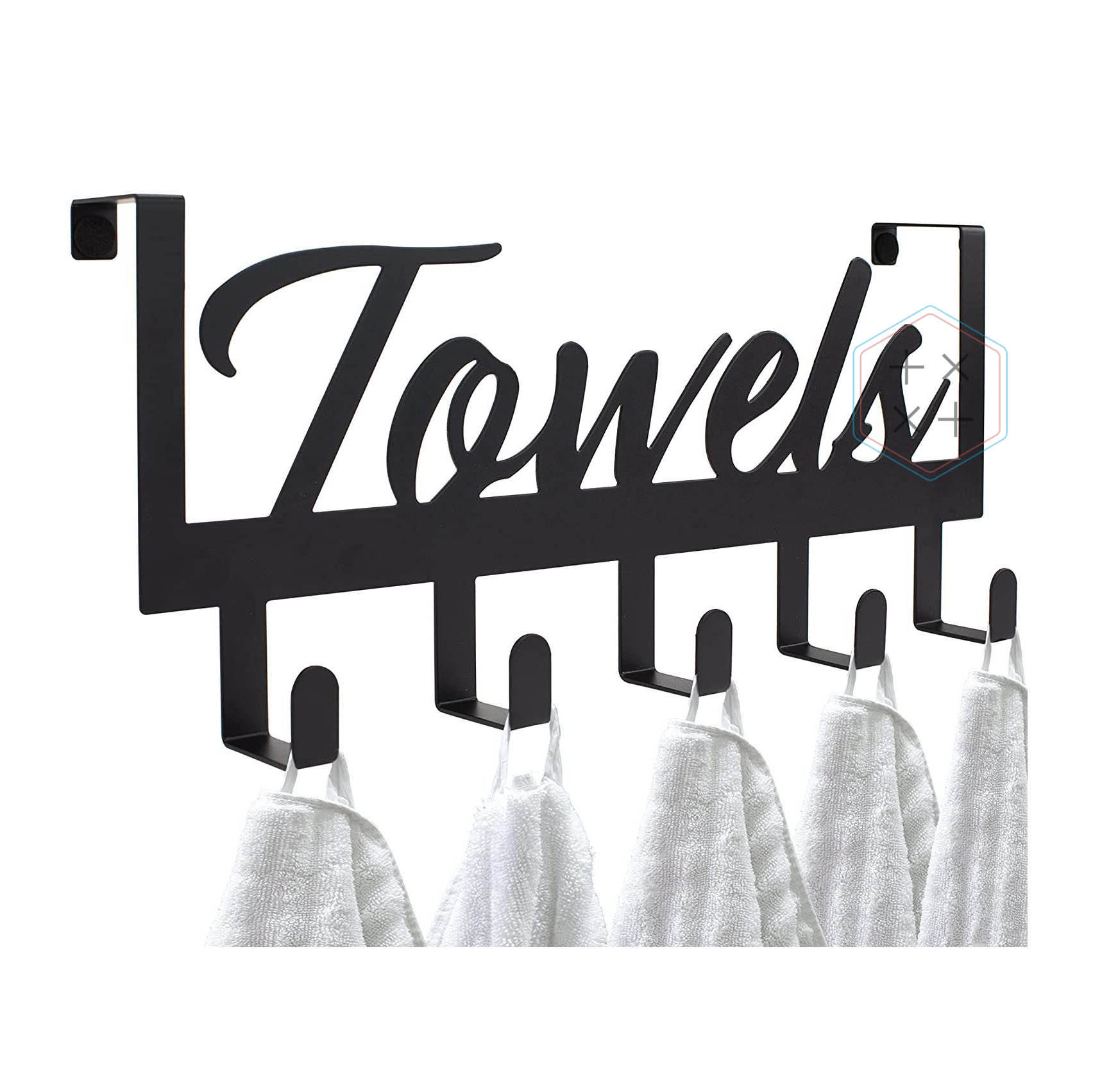 5 Hook Hang Over The Door