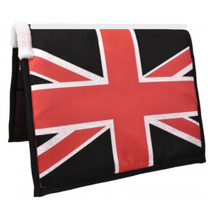 Tapis de selle polyvalents tendance avec fourrure, design personnalisé, équipement d'équitation en gros - Product Image 2