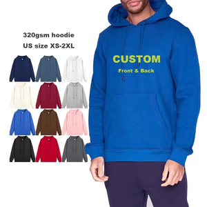 Sudadera con Capucha Extra Grande Personalizada de Alta Calidad para Hombre, Sudadera con Capucha de Algodón Grueso Personalizada, Fabricación de Ropa OEM - Product Image 1