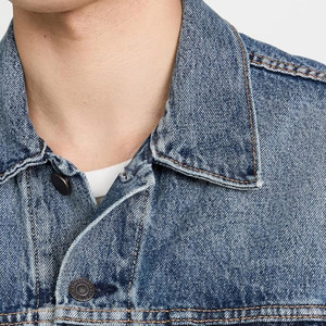 Veste en jean fabriquée au Pakistan de qualité supérieure Veste en jean au design personnalisé Veste en jean vente en gros - Product Image 6
