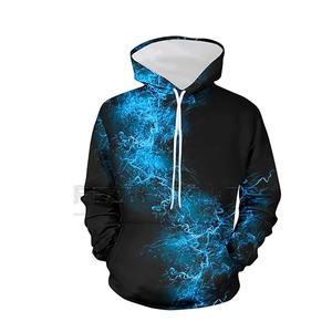 Sudadera con capucha con estampado de algodón 100% 3D informal para hombre Nuevo estilo Invierno Patrón sólido Bajo MOQ Mejor calidad Precio al por mayor - Product Image 1