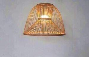 Lámpara colgante de bambú estilo hecho a mano diseño ecológico único crea iluminación para hogares resorts restaurantes e interior cálido decorativo - Product Image 6