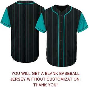 Camisetas de béisbol personalizadas con nombre y número, nuevas camisetas personalizadas negras a rayas para hombres, mujeres, jóvenes y niños, ropa deportiva - Product Image 4