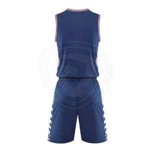 Uniforme de baloncesto hecho a medida más vendido, ropa deportiva transpirable, conjuntos de talla grande, precio bajo a la venta - Product Image 3