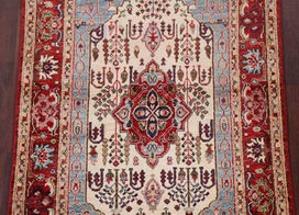 Alfombra de nudo hecha a mano de alta calidad, lana copetuda con patrón de mariposa bordado, diseño abstracto interior para sala de estar y dormitorio - Product Image 4