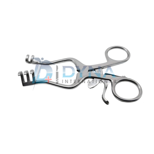 Retractor Blunt Weitlaner de alta calidad de 4,5 \ "con base de instrumentos quirúrgicos de fuente de alimentación Manual de 2*3 puntas - Product Image 5