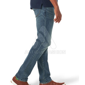 Pantalones vaqueros del servicio del OEM del último diseño para los hombres Pantalones vaqueros cómodos de calidad superior de los hombres - Product Image 2