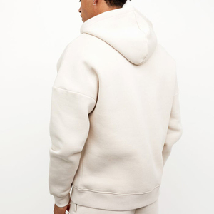 Vente en gros qualité impression lourd 100% coton hommes à capuche surdimensionné impression personnalisée pull de luxe coton sweats à capuche personnalisés - Product Image 5