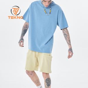 Venta al por mayor nuevas camisetas de gran tamaño informales Premium para hombre 100% algodón con bambú personalizado mejor diseño de manga larga de alta calidad - Product Image 5