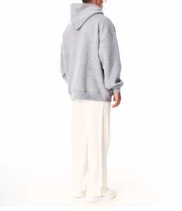 Mens Loose Fit Oversized Winter Hoodie 100% Cotton Warm <b>Thick</b> <b>Fleece</b> Hooded Sweatshirt Custom Print Embroidery Wholesale - Product Image 4