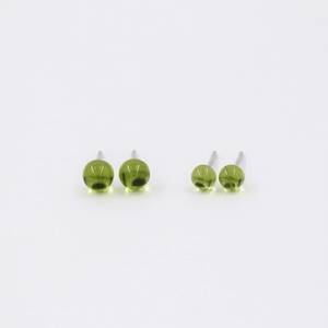 Real High Quality 925 Sterling Silver Classics Women Engagement Earing Custom Peridot Gemstone Wedding <b>Fine</b> Jewelry <b>Earings</b> - Product Image 1