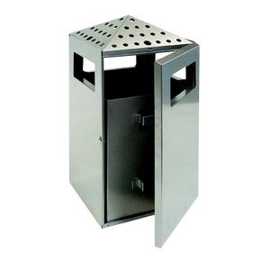 Contenitore per rifiuti -PYRAMIDE-, 75 litri, con posacenere - Product Image 1