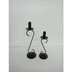 Metal <b>Candle</b> Holder Grey Color Adds Nordic Serenity Modern Design Statement <b>for</b> Christmas Handmade & Eco-Friendly - Product Image 6