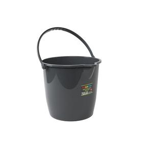 Seau à serpillière rond en plastique portable de 12 L avec poignée confortable pour le nettoyage et le lavage des sols - Product Image 5