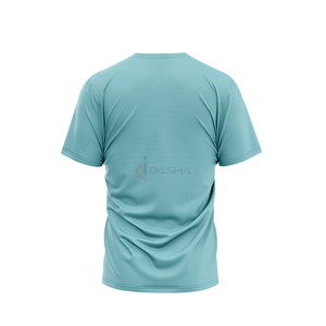 Camiseta deportiva de verano 2025 de alta calidad Slim Fit 100% algodón liso ropa de gimnasio con logotipo personalizado de punto Fitness camiseta personalizada - Product Image 6
