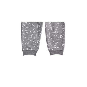 First Impressions - Completo da neonato in cotone lavorato a maglia con stampa geometrica, pantaloni cargo grigi e maglietta a maniche corte con motivo stampato, taglia 3-6 mesi - Product Image 3