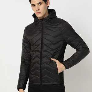 Wholesale Men's Down <b>Coat</b> Warm Custom Logo Winter Outerwear Outdoor Men Bubble Puffer Jacket - Product Image 1