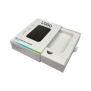 Emballage personnalisé avec logo pour chargeur portable, boîte en papier suspendue écologique, vente en gros - Product Image 4