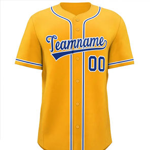 Conjunto de Uniforme de Béisbol Unisex, Transpirable, de Poliéster Estampado, Jersey y Pantalones para Entrenamiento de Equipo, Juegos de Liga, Ajuste Personalizado, Ligero - Product Image 5