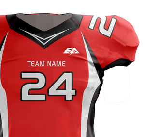Maillot de Football Américain Personnalisé Polyester Spandex Matériel Drapeau Motif Formation Image Logo Couleur Personnalisation Pack 1pcs quantité minimale de commande - Product Image 2