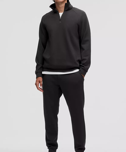 Ultra Premium Quality Quarter Zipper Winterwear Crewneck Sweatshirt For Men High Quality Soft Warm Fabric Breathable Sweatshirt - Product Image 3