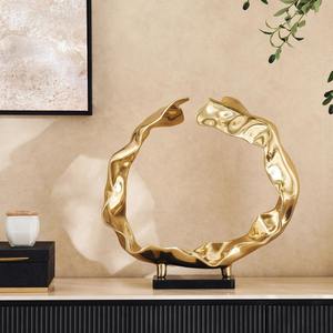 Sculpture en métal de qualité supérieure Design innovant Accent décoratif captivant pour les intérieurs modernes de luxe - Product Image 2