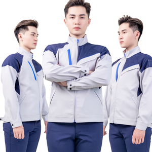 เสื้อแจ็คเก็ตทำงานผ้าโพลีเอสเตอร์ทันสมัย ผสมผสานฟังก์ชั่นและการออกแบบที่สวยงาม แห้งเร็ว ระบายอากาศได้ดี ทนทาน แขนยาว เหมาะสำหรับพนักงานโรงงาน - Product Image 6