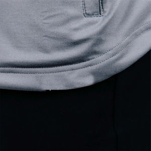 T-shirt de compression oversize pour homme 100 % coton, coupe ample, séchage rapide, idéal pour l'entraînement - Product Image 2