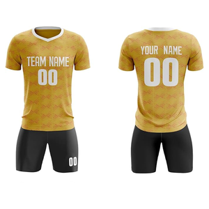OEM impresión por sublimación completa uniformes de fútbol para los hombres de diseño personalizado con el logotipo y el nombre para el entrenamiento de fútbol desgaste - Product Image 1