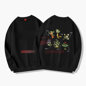 <b>Men's</b> Casual Lightweight Breathable Winter Sweatshirts Top Selling Solid Rhinestone Detail Durable Digital Printing Hoodie Top - Product Image 2