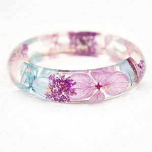 Bijoux fins parfaits Bracelets et Bracelets fins Chaîne fine Bracelets à maillons Résine acrylique Fleur Bracelet Bracelet Bijoux pour - Product Image 3