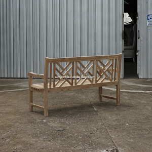 Vilano-Banco de madera maciza de 5 pies para exteriores, muebles de teca para jardín, Hotel fino de gran calidad, complejo turístico, suelto, de Japón, China, EE. UU. - Product Image 5