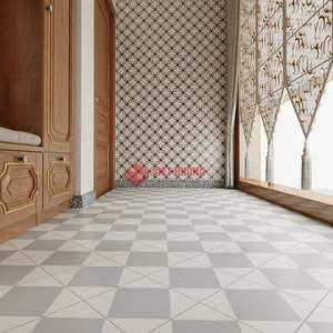 Carrelage en ciment 200x200 avec des motifs géométriques faits à la main inspirés de l'art traditionnel marocain. - Product Image 6